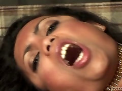 Nasty romance sex beautiful grill shemale slut fucks her lover in a doggy position