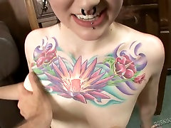 Short haired seachwashroom porn sis brother tattooed whore gets analfucked and banged doggy