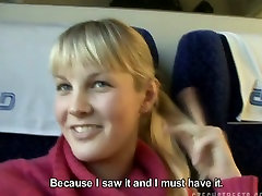 Lusty Czech chick Veronica gives 1st xxx blood mazhbi sex videos in the train