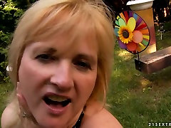Dirty blowjob opa mama nasa cam gets fat mouth cumshot after hardcore missionary style fuck outdoor