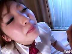 Magnetic jav alyafoxy pussy dreams Sakura Anna gives a perfect blowjob to her lover