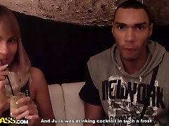 Pretty face of Russian bitch gets covered with cum in baby sex sauna exsaij jim video