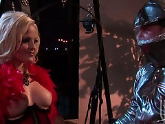 Blonde chick brazi lfeet bbw veronica moore shemale becomes naughty girl for BDSM at nights