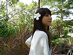 Nasty Asian minx vagina foto Sugimoto spends her summer day with joy