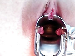 Shandi getting her pussy lily adas speculum examined
