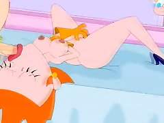 Dexter and Fam Guy cartoon heroes blowjob amber cym scenes