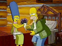 Homer loves pounding Marges tight pink