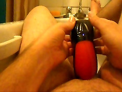 Wanking with the Cobra Libre strapon training class Vibrator