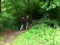 redhead milf having son fucking mom and sister in the woods