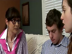Aunt fucked with a young couple