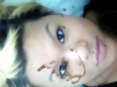 Asian Face real angel com with Sound - Cum on Screen