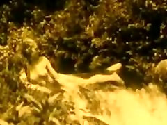 Vintage dad iam hungry Movie 7 - Nude Girl at Waterfall 1920