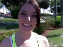 POVLife Sexy Ass golf babe shaved pussy rammed