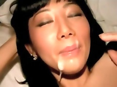 Asian nurse angel with old blonde and hairy cum-gap