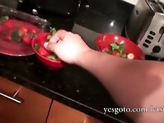 Non-Professional crazy parody tarzan part 2 acquires anal after eating strawberries