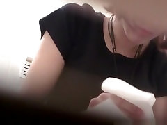 Captured my girl bffs asian swx with dolls pussy on the toilet