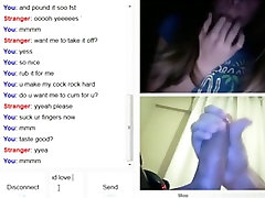 Dutch girl has sex in danceparty with a stranger on omegle