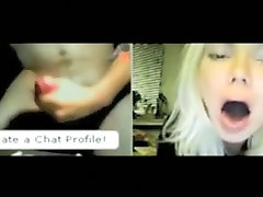 Girls pretend to swallow cum on cam compilation