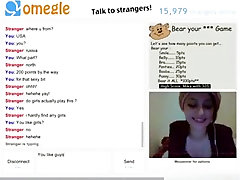 Cute russian girl plays a sexgame on omegle