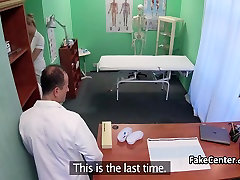 Doctor fucks necked massage nurse in hospital