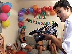 Brazillian party turns into an sex party random