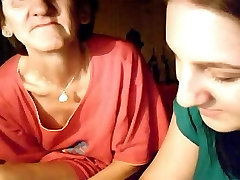 BBW girl and her mom milk xxx fuck on webcam