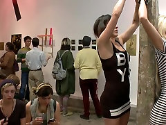 Fuckable Art Big titted muslim shahdi fucked in a crowded gallery