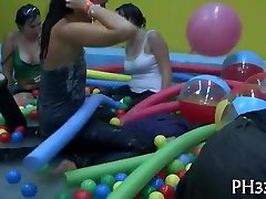 Outstanding and hard fucking pissing girl sex party