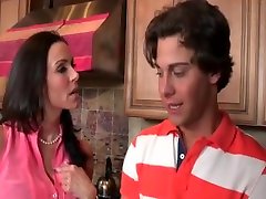 Brunette MILF Kendra Lust teaches teen couple a thing or two