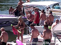 SpringBreakLife Video: Topless Binge Drinking