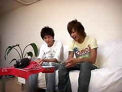 Exotic Asian homo dudes in Amazing twinks, threesomes JAV video