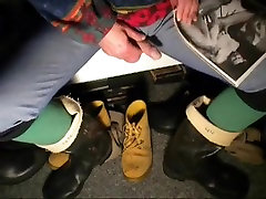 nlboots - shoes, socks, long johns, boots and cummmmmm