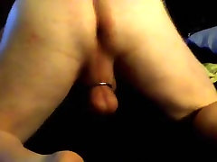 ball stretching dude to intense orgasm