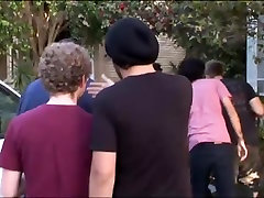 Group of keadi lust boyfrends break into a sorority lesbo fuckfest