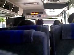 Masturbating on the bus