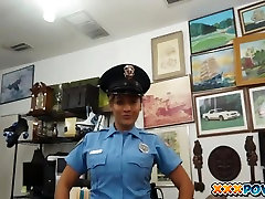 Kind Of Weird Trying To Fuck An Officer Of The Law