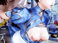 Adult Cartoon: Street FigtherChun Li Winning Assault