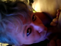 Blonde granny sucks cock in pumping videos porn