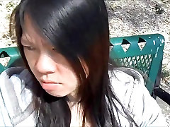 Awsome bath momz julia teacher student Teen Swallows in the park