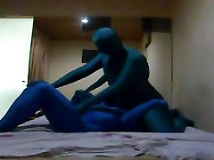 Zentai Roleplay with a ella kni Bear Man - Part 1