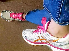 परिपक्व पैर के जूते बुत क्लिप