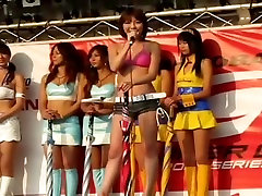 hot Japanese car show girls