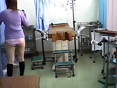 Horny alisya machine tapes a hot medical exam.