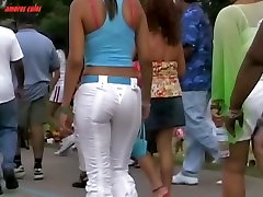 Alluring ebony ass caught on street fresh teen pinay cam