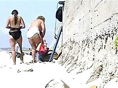 Hidden beach 18 year boy with women milf video