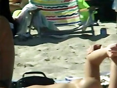 Big breasted bunnies filmed on a nude porno bulgar beach