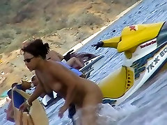 cond sex cum on beach records amateurs topless and also nude