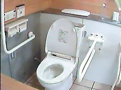 Every girl pissing on this toilet shows her ass or cunt