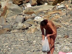 Hidden wetting knickers Stripped beach 12