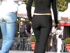 Negro pantalones maki hojo ryu enami maker culo aspecto aún mayor